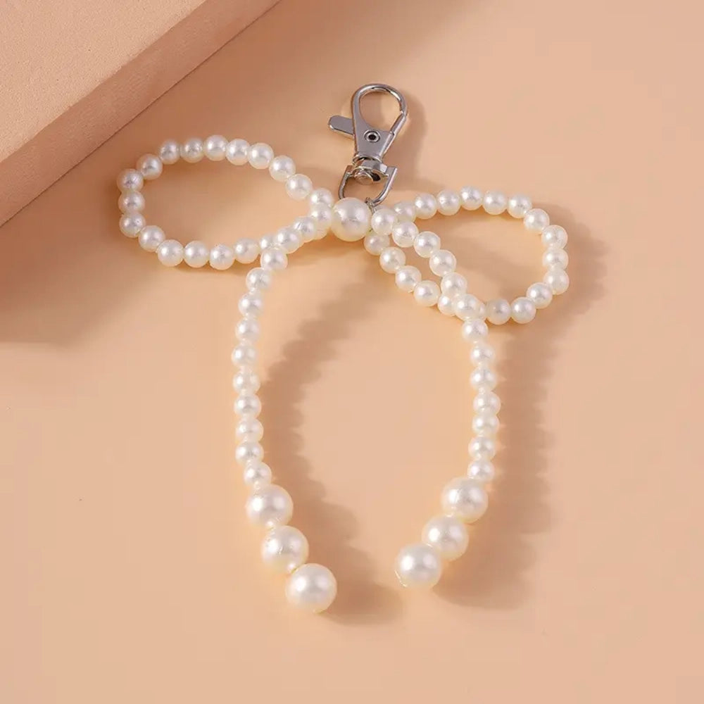 Perlen Schleife Keychain