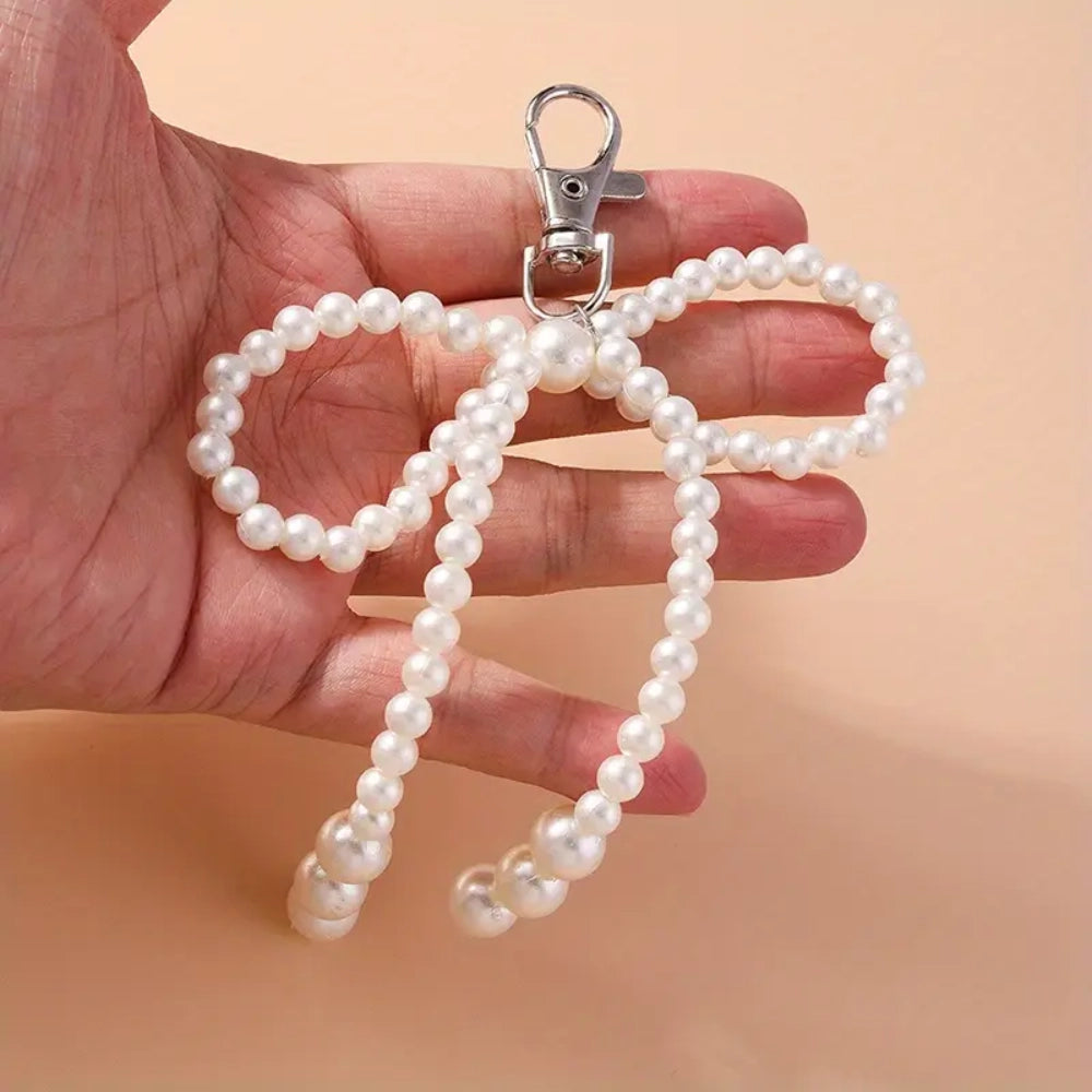 Perlen Schleife Keychain