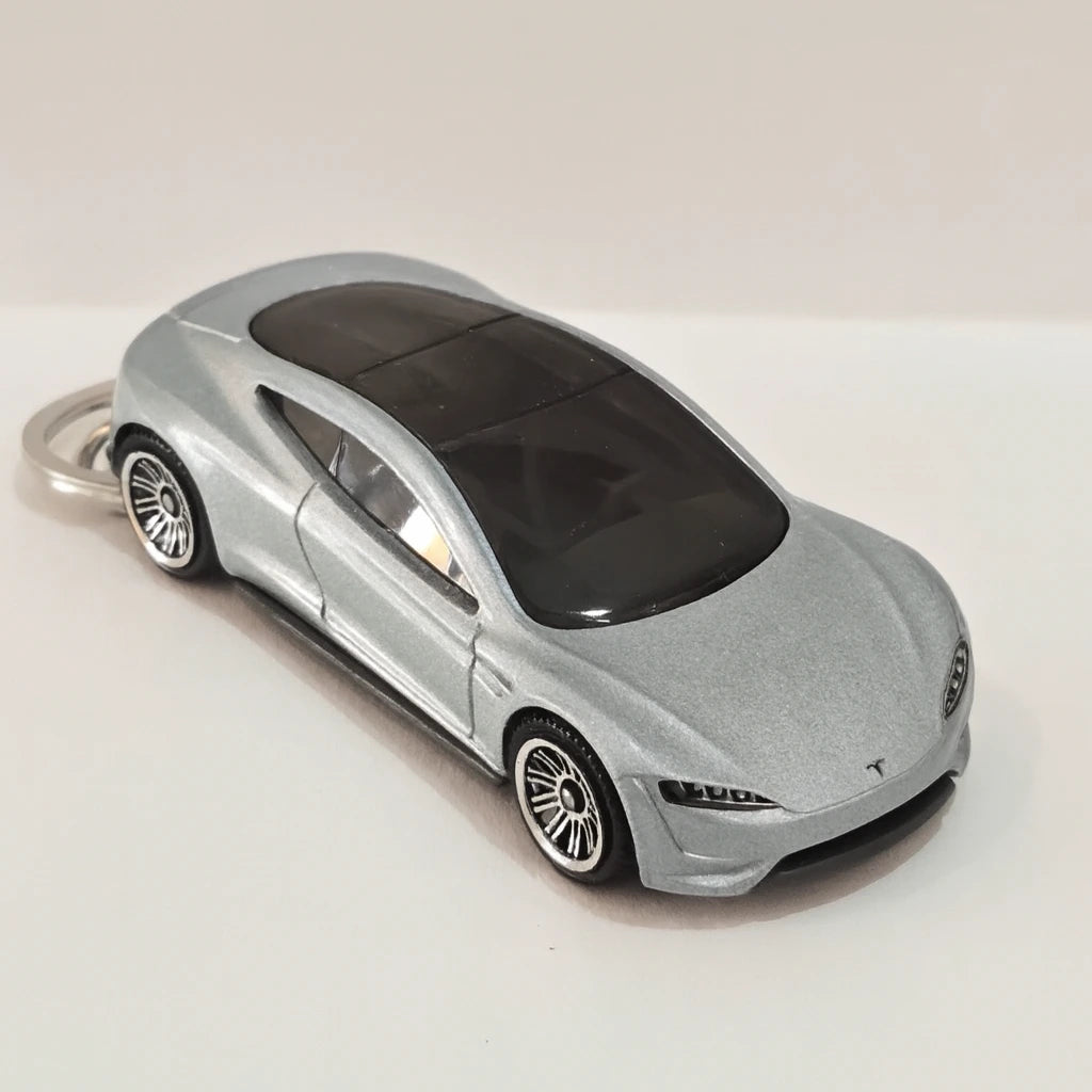 Tesla Roadster Keychain