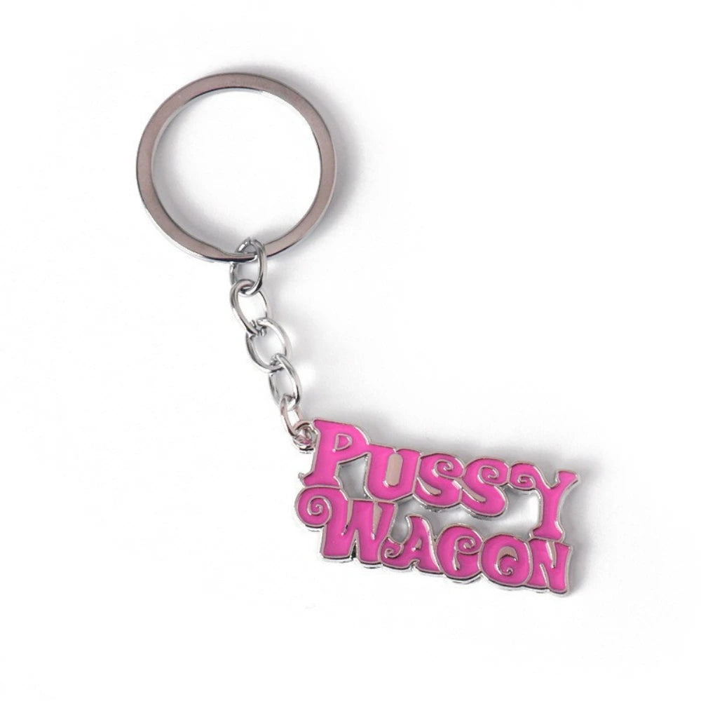 Psy Wagon Keychain