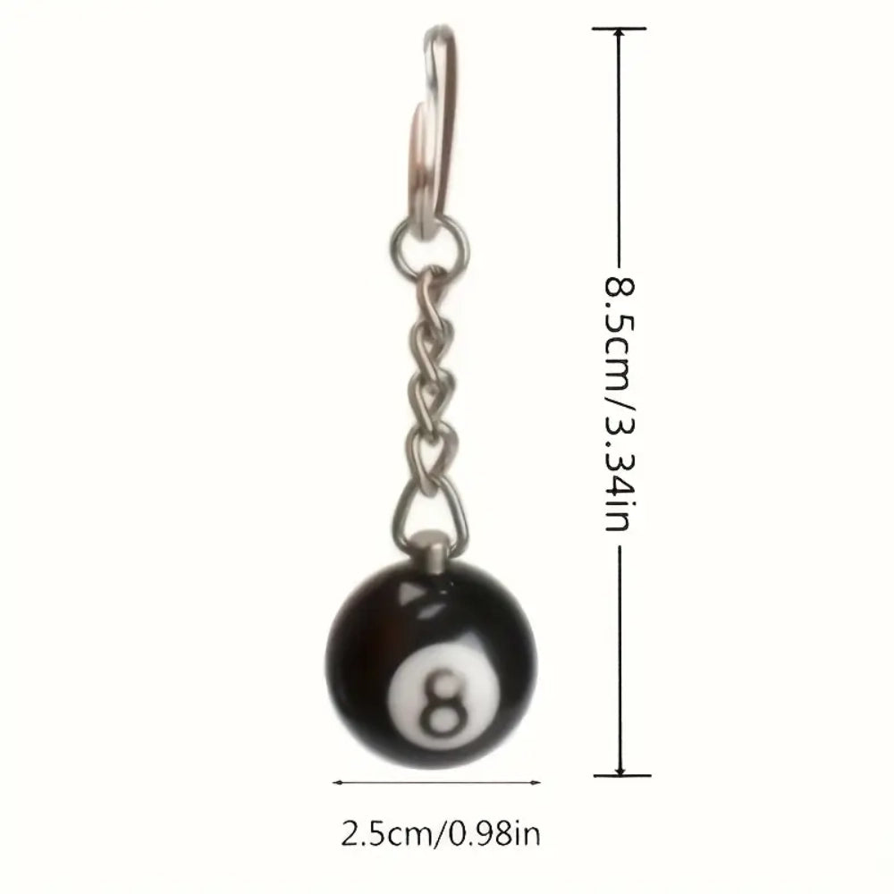 Billiard Pool Keychain