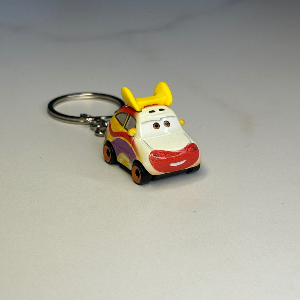 Cars Roadette Marker Clown Keychain