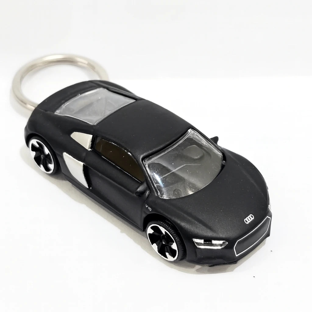 Audi R8 Coupe Black Edition Keychain