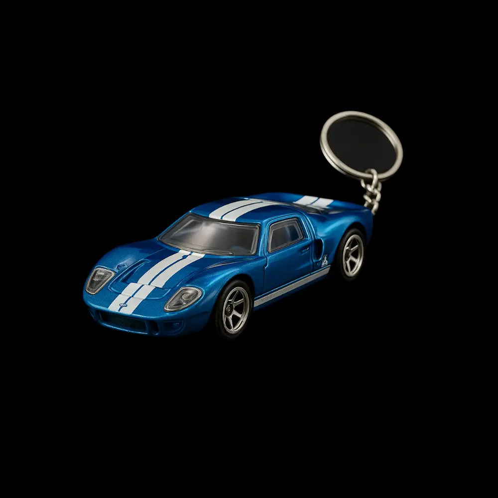 Sportcar 8 Keychain