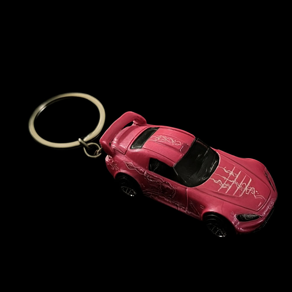 Sportcar 2 Keychain