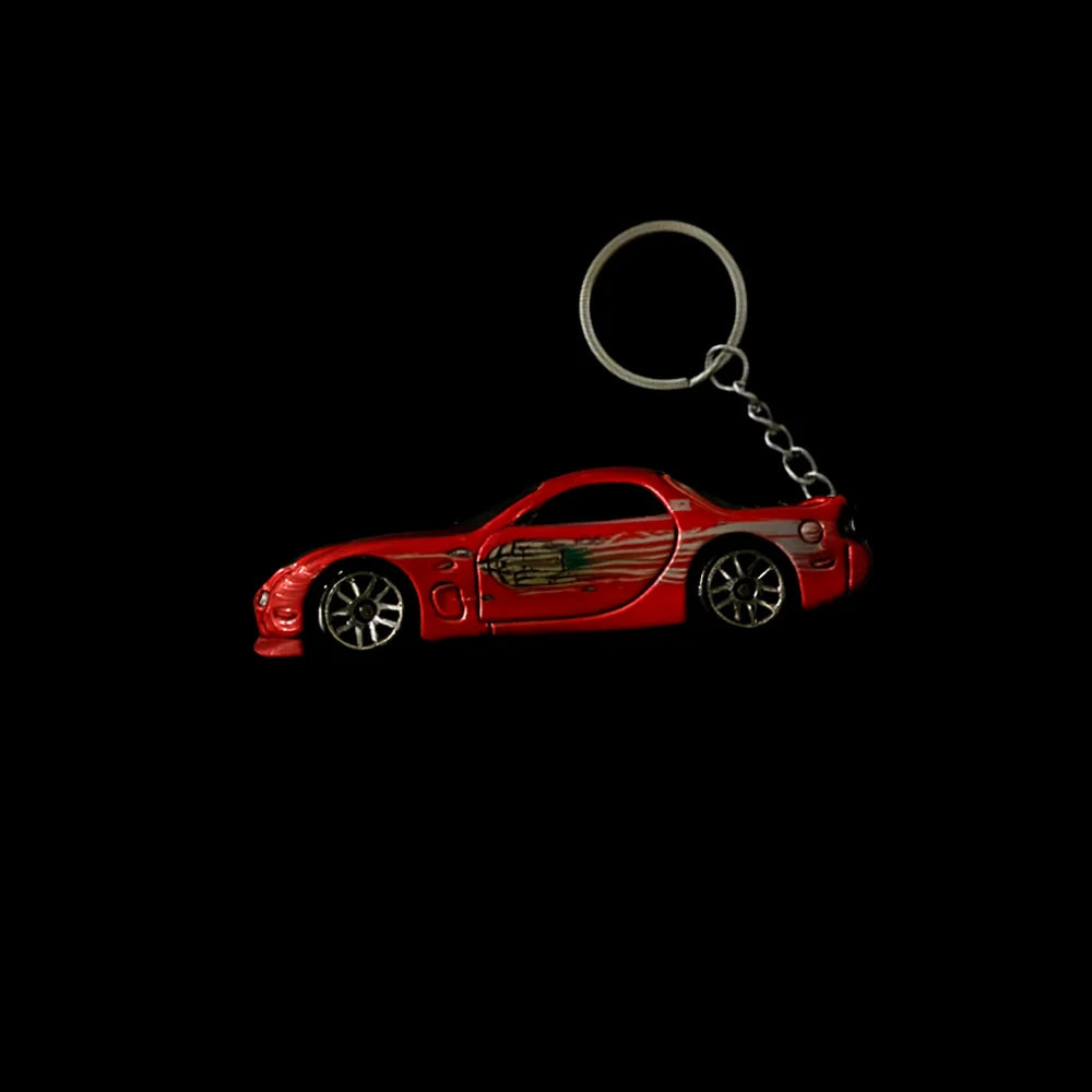Sportcar 16 Keychain