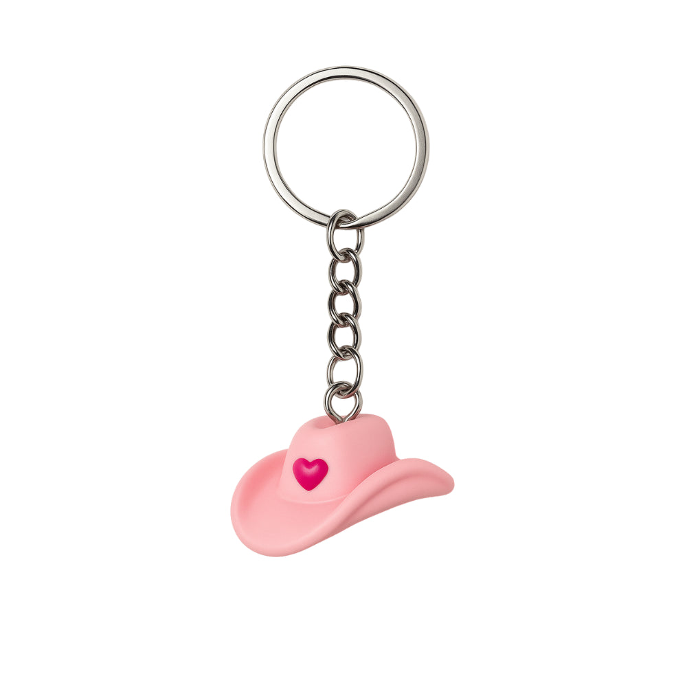 Cowgirl-Hut Keychain